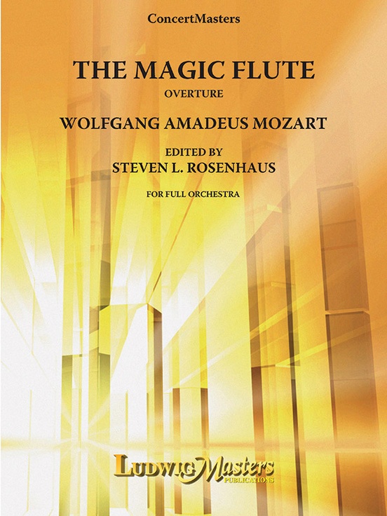 The Magic Flute Overture Full Orchestra Conductor Score Wolfgang