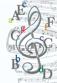 Schaum Recital Programs (Blank) #62: Treble Clef with Letters