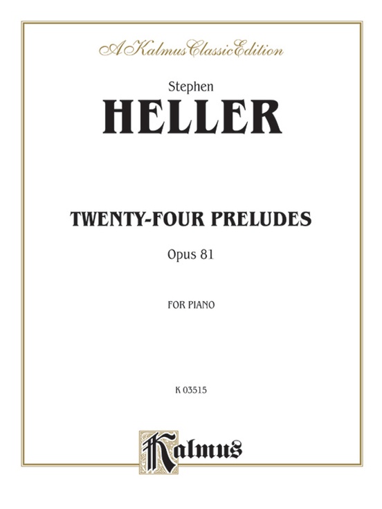 Twenty-Four Preludes, Opus 81