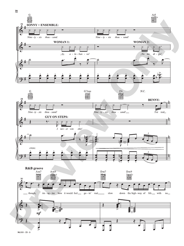 96,000 (Music from the Original Motion Picture Soundtrack, In The Heights)