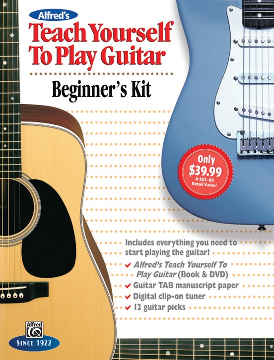 Alfred S Teach Yourself To Play Guitar Beginner S Kit