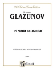 Glazunov: In Modo Religioso, Op. 38