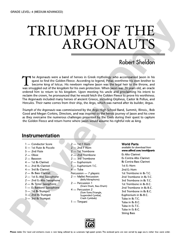 Triumph of the Argonauts