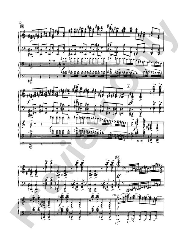 Piano Concerto No. 3 in C Major, Opus 26 - 1st Movement - Piano Duo (2 Pianos, 4 Hands)