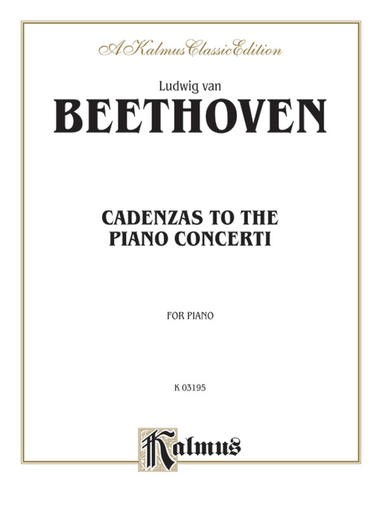 Cadenzas to the Piano Concerti