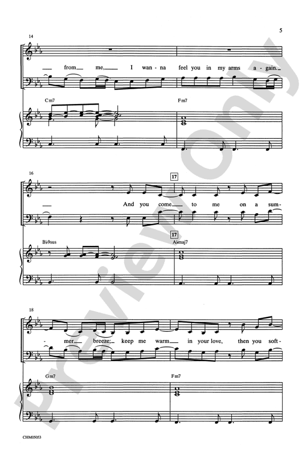 How Deep Is Your Love: SATB Choral Octavo: Barry Gibb - Digital Sheet ...