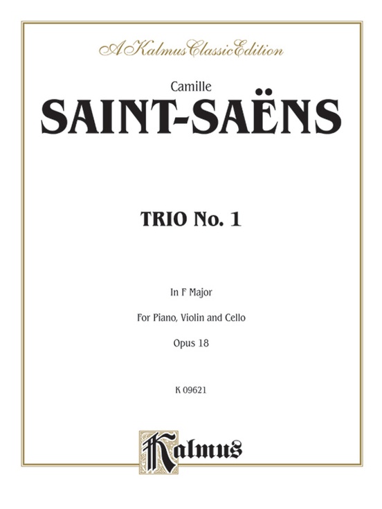Trio No. 1, Opus 18 in F Major