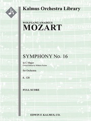 Symphony No. 16 in C, K. 128 (critical edition)