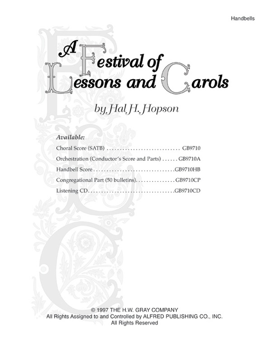 A Festival of Lessons and Carols
