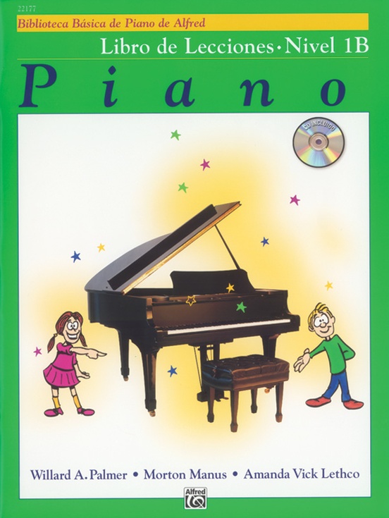Alfred's Basic Piano Library: Spanish Edition Lesson Book 1B