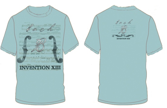 Bach Invention XIII T-Shirt (Large)