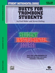 Student Instrumental Course: Duets for Trombone Students, Level I