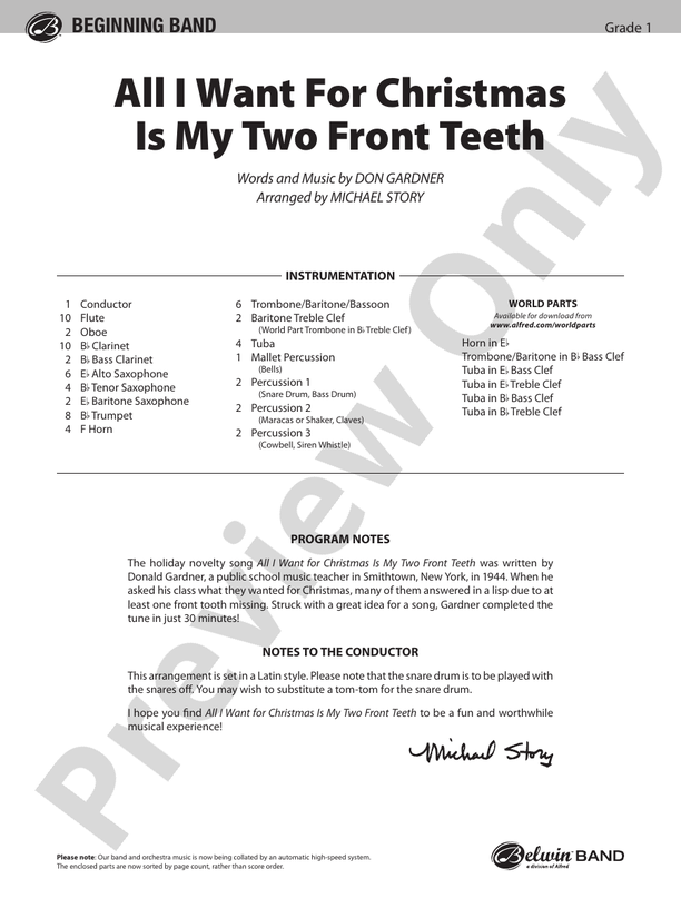 All I Want for Christmas Is My Two Front Teeth