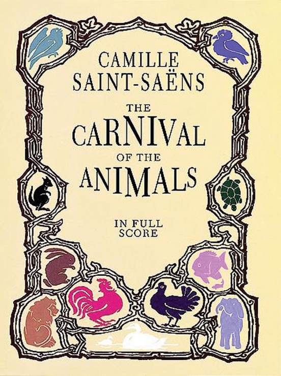 Animals　The　Carnival　Sheet　of　in　the　Camille　Full　Full　Score:　Full　Orchestra　Score:　Saint-Saëns　Music