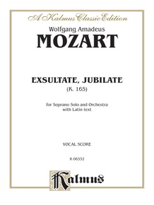 Exsultate, Jubilate (K. 165)