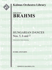 Hungarian Dances Nos. 5, 6 and 7