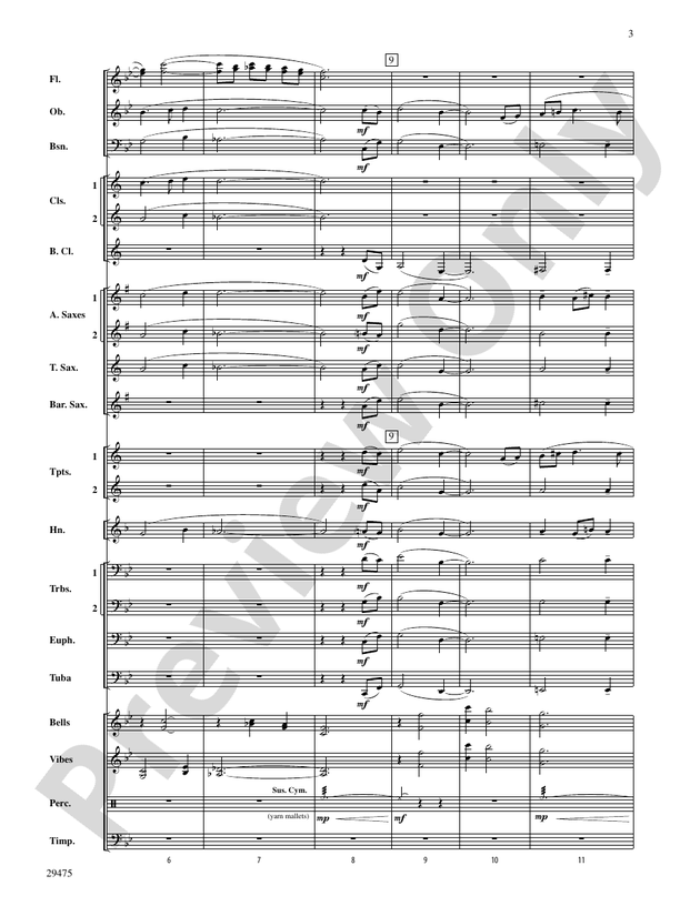 Wind: Score: Concert Band Score - Digital Sheet Music Download