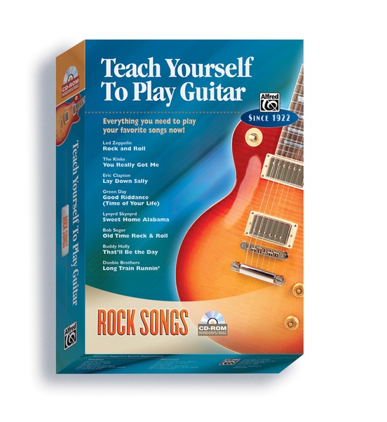 Alfred's Teach Yourself to Play Guitar: Rock Songs