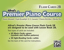 Premier Piano Course, Flash Cards 2B