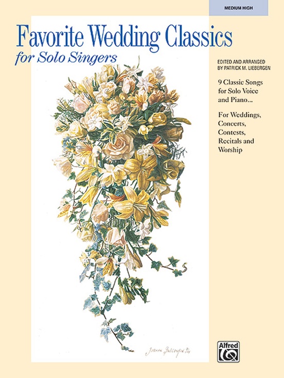 Favorite Wedding Classics for Solo Singers