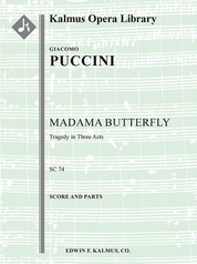 Madame Butterfly (original orchestration)