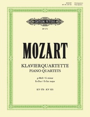 Piano Quartets in G minor K478 and E flat K493