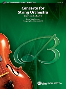 Concerto for String Orchestra (from <i>Concerto a Quattro</i>)