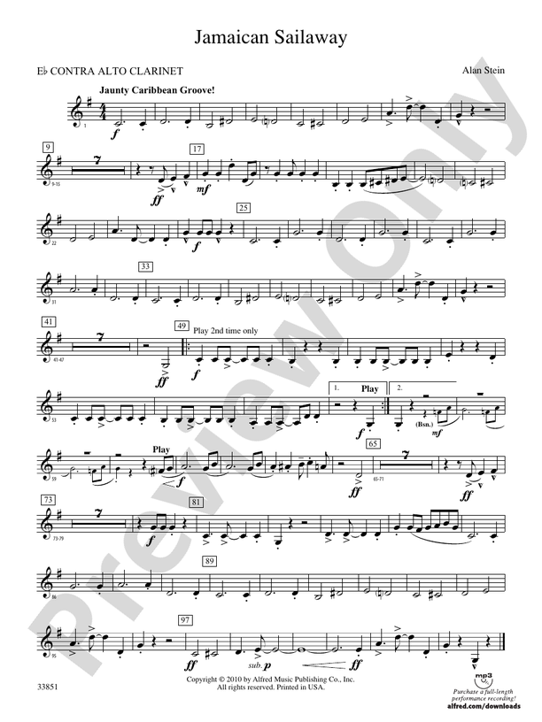 Jamaican Sailaway (wp) Eflat Contrabass (wp) Eflat