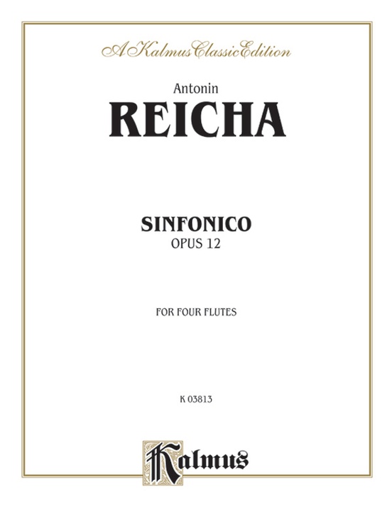 Sinfonica for Four Flutes, Opus 12