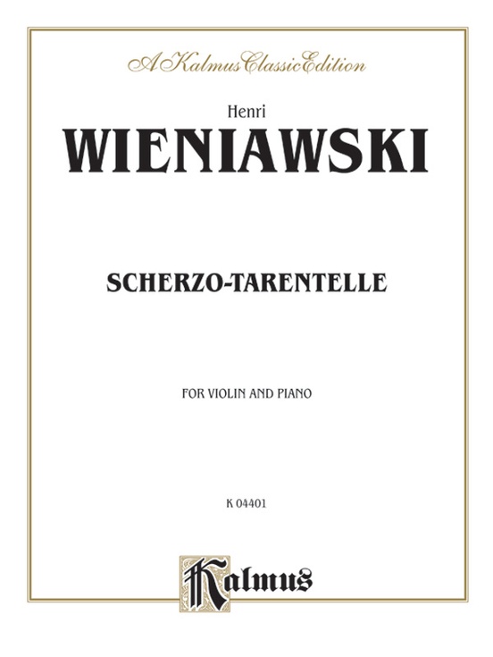 Scherzo Tarantelle, Opus 16