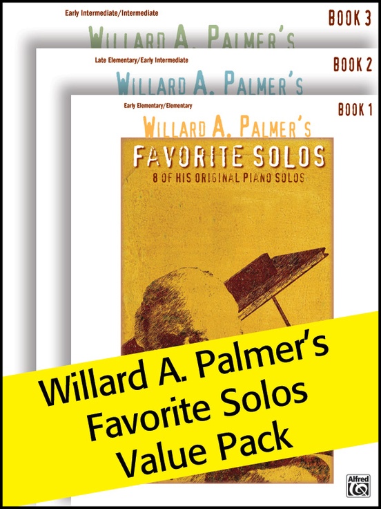Willard A. Palmer's Favorite Solos 1-3 (Value Pack)