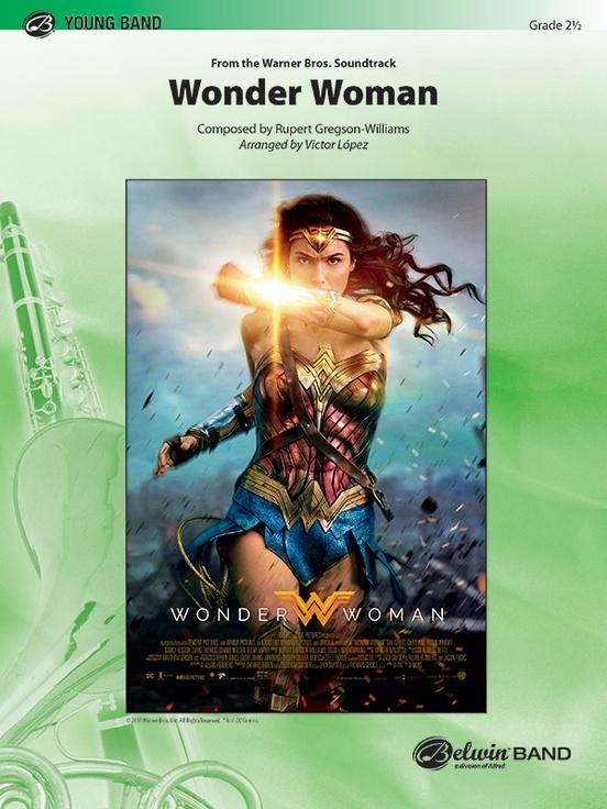 Wonder Woman: From the Warner Bros. Soundtrack: 1st B-flat Trumpet
