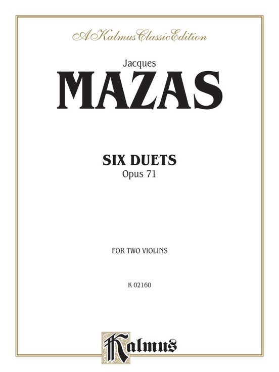 Six Duets, Opus 71
