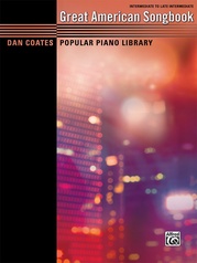 Dan Coates Popular Piano Library: Great American Songbook