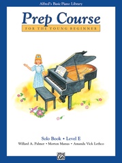 Alfred's Basic Piano Prep Course: Solo Book E