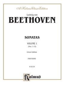 Beethoven: Sonatas (Urtext), Volume I (Nos. 1-15)