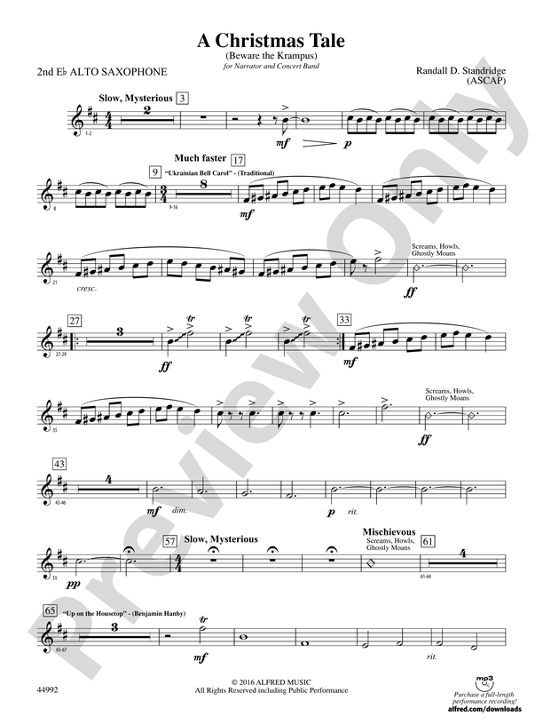 Dallas (Main Title): 2nd E-flat Alto Saxophone - Concert Band - Digital  Sheet Music