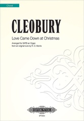 Love Came Down at Christmas (Arranged for SATB Choir and Organ)