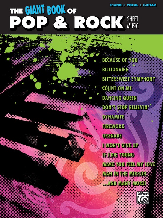 The Giant Book of Pop & Rock Sheet Music