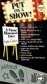 Put On a Show! A Choral Movement DVD