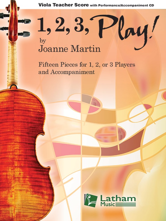 1, 2, 3, Play! - Viola Teacher Score with CD