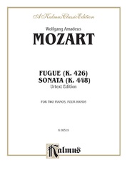 Mozart: Fugue (K. 426) and Sonata (K. 448) (Urtext)