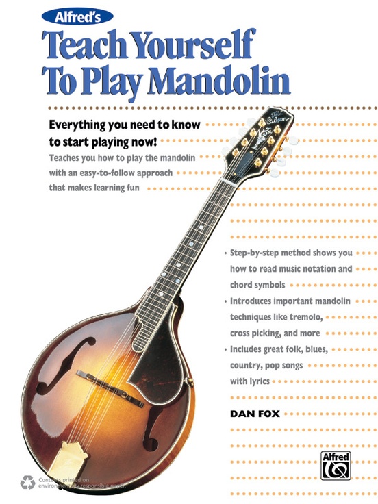 Alfred S Teach Yourself To Play Mandolin Mandolin Book