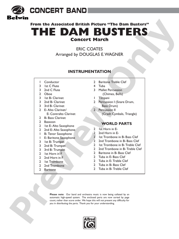 The Dam Busters Concert March