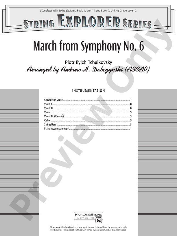 March from Symphony No. 6