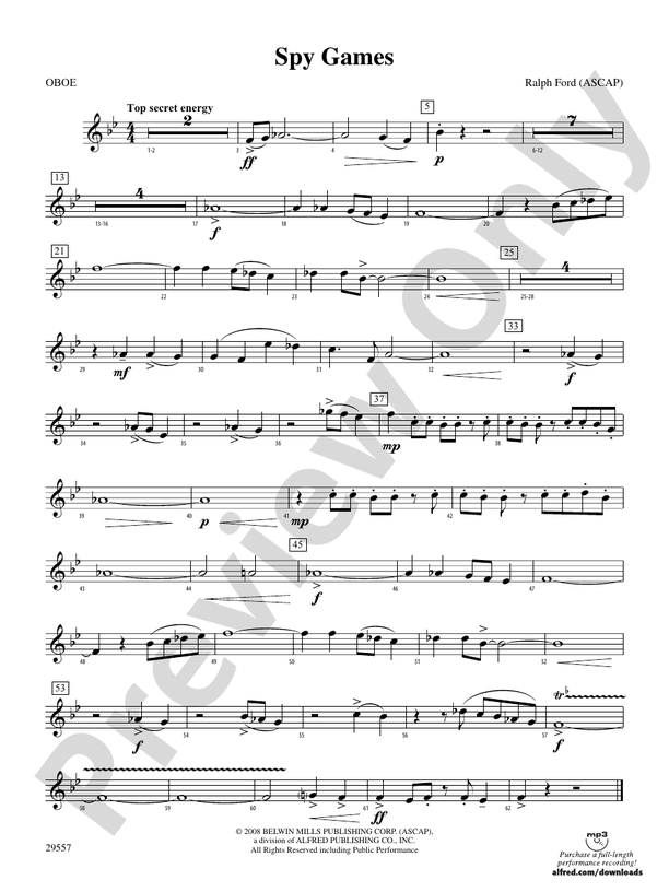 Spy Games: Oboe