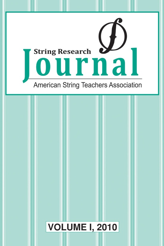 String Research Journal: Volume I, 2010