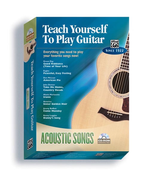 Alfred's Teach Yourself to Play Guitar: Acoustic Songs