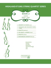 Highland/Etling String Quartet Series: Book 2