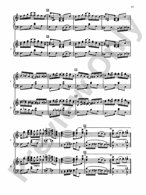 Solace - A Mexican Serenade - Piano Duo (2 Pianos, 4 Hands)